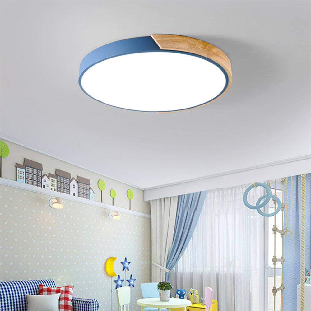 Bunte Runde LED-Deckenleuchte | Karnz
