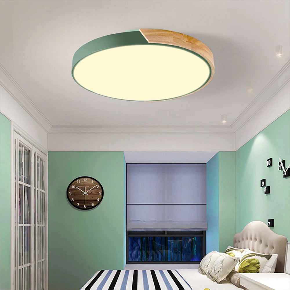 Bunte Runde LED-Deckenleuchte | Karnz