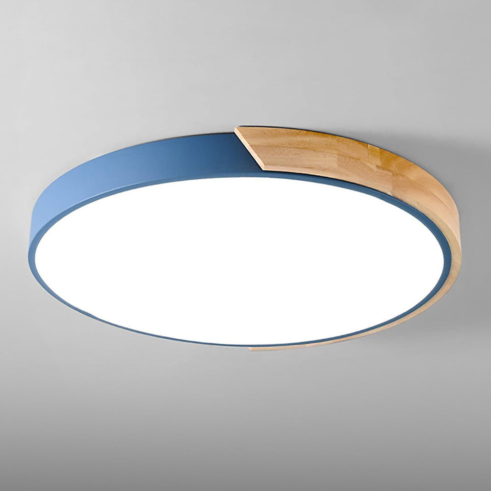 Bunte Runde LED-Deckenleuchte | Karnz