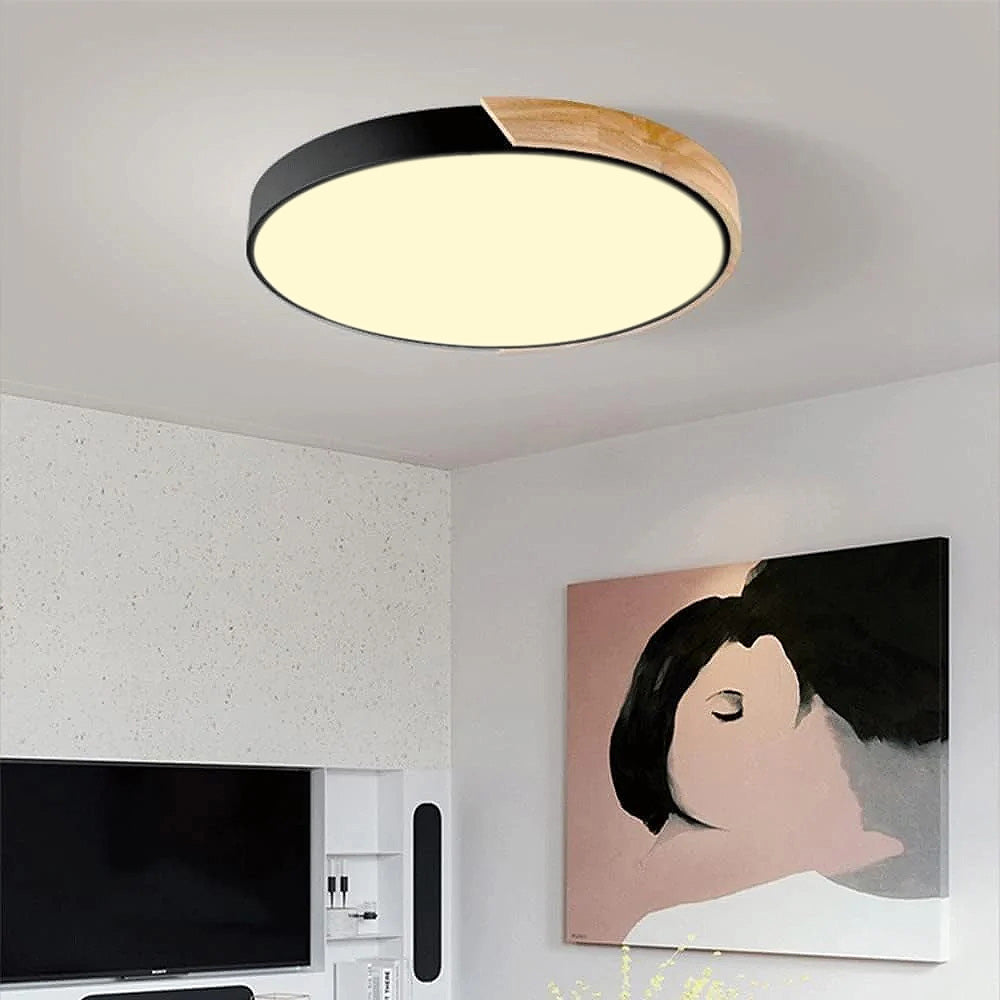 Bunte Runde LED-Deckenleuchte | Karnz