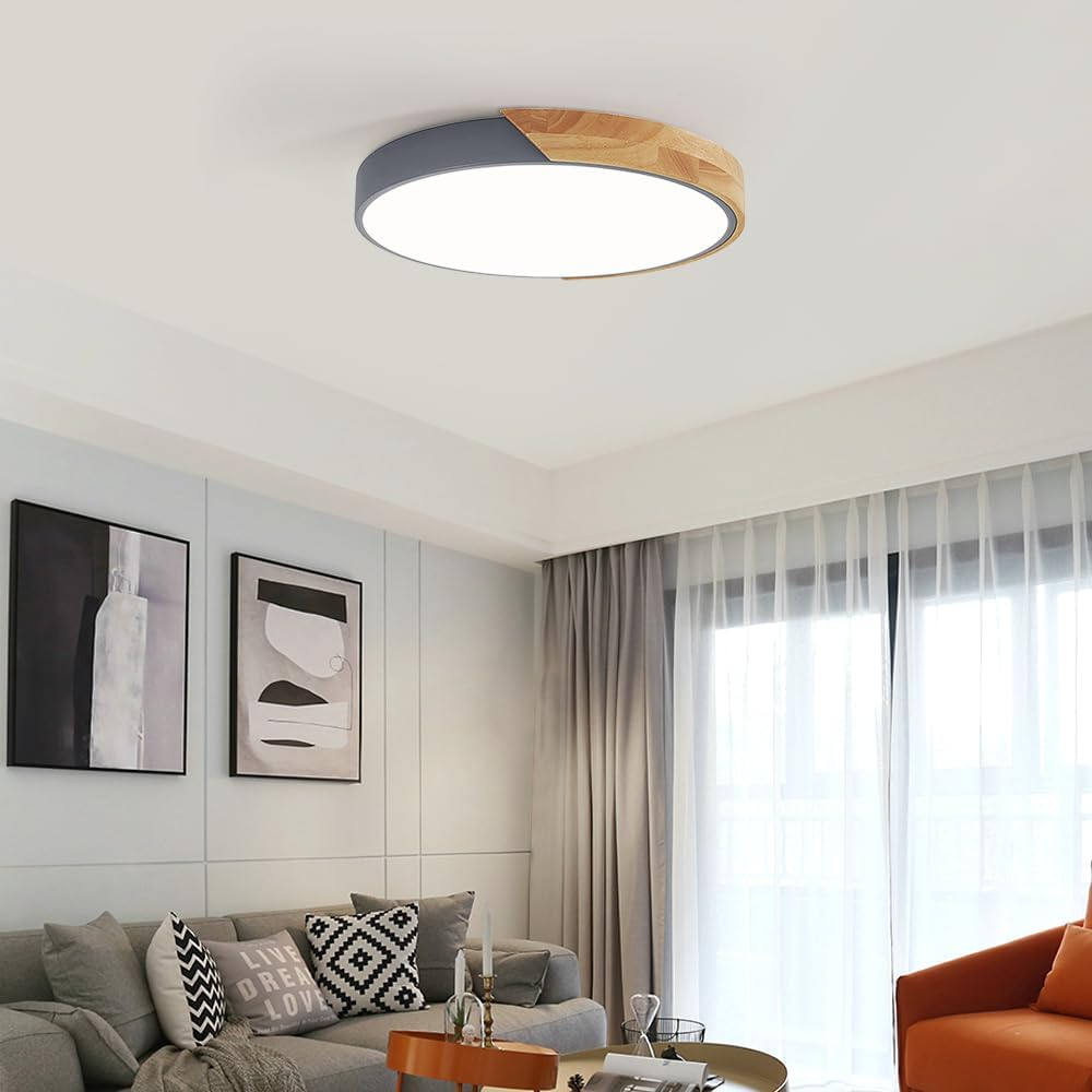 Bunte Runde LED-Deckenleuchte | Karnz