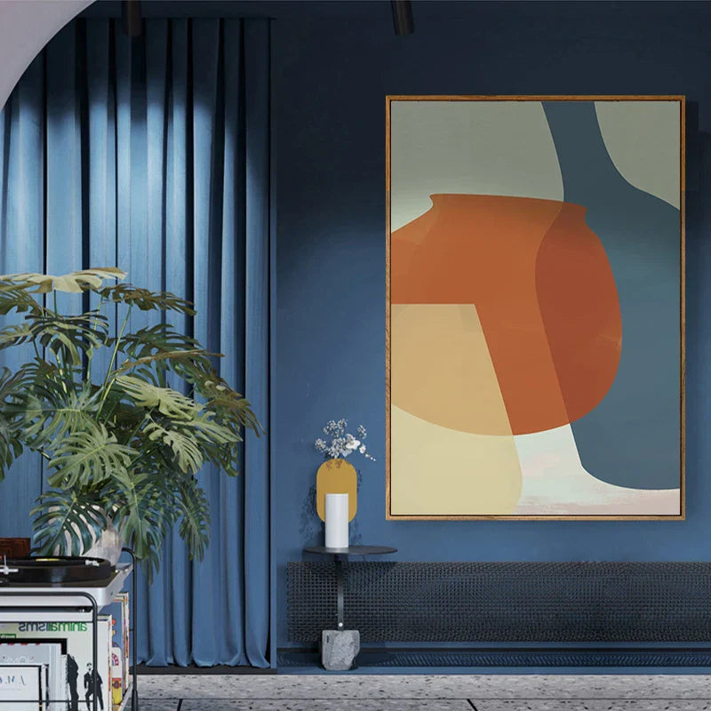 Farbenfrohe Sanfte Farbtöne Abstrakte Stillleben Wandkunst Feine Kunst Leinwanddrucke Bilder für modernes Apartment Wohnzimmer Esszimmer Zeitgenössische Wohnkultur