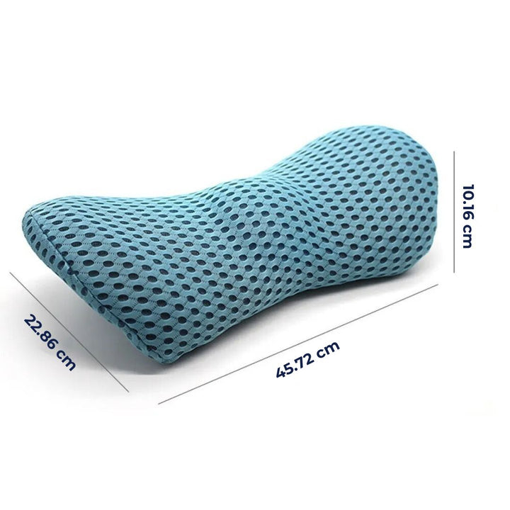ComfortWave Lendenstützkissen | zur Linderung von Rückenschmerzen - Ergonomisches Design für Büro - Fahren und Zuhause verwenden Karnz