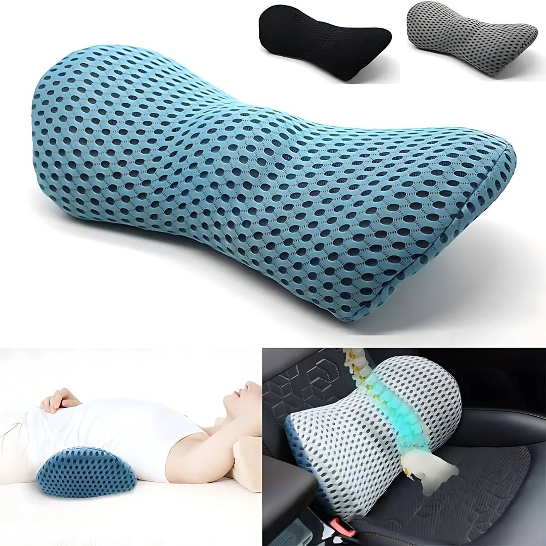 RugComfort Lendenkissen – Ergonomisches Unterstützungskissen für Rücken und Wirbelsäule | Karnz