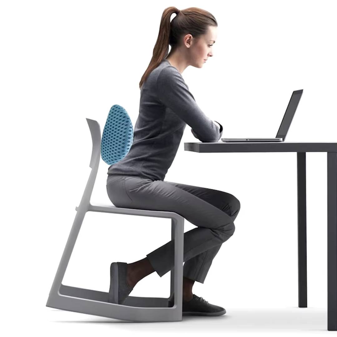 RugComfort Lendenkissen – Ergonomisches Stützkissen für Rücken und Wirbelsäule | Karnz