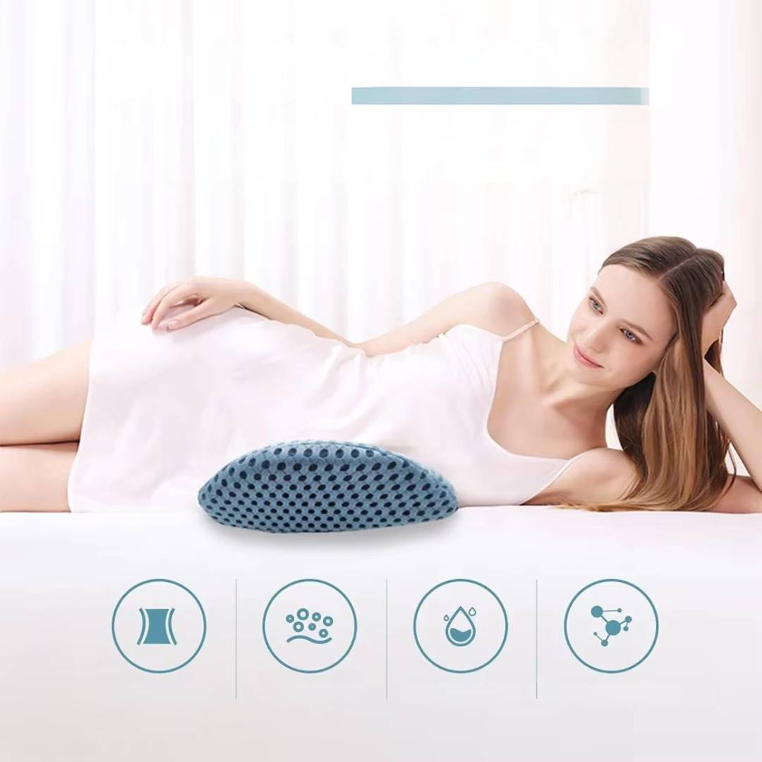 RugComfort Lendenkissen – Ergonomisches Unterstützungskissen für Rücken und Wirbelsäule | Karnz