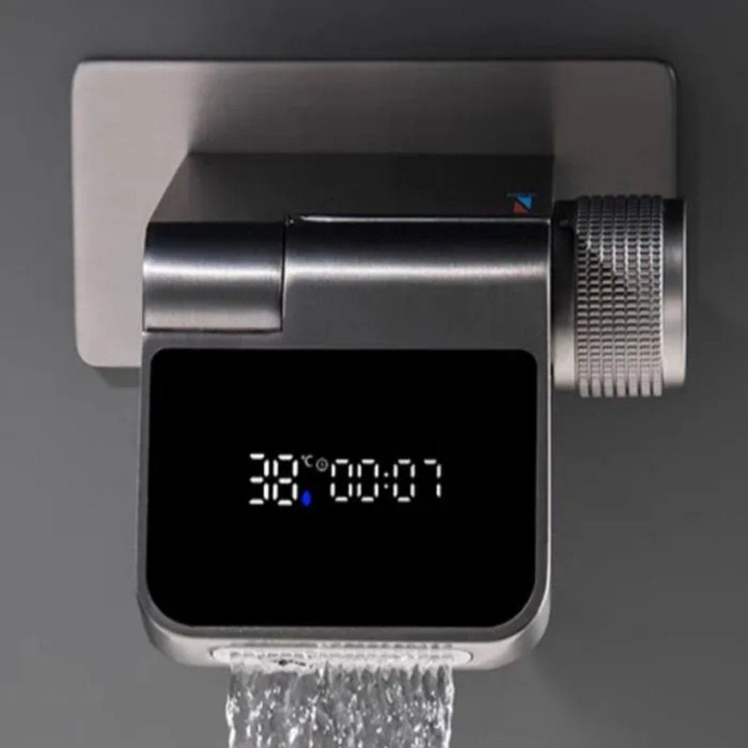 Karnz | Moderner verstellbarer Flow berührungsloser LED-Temperaturwasserhahn