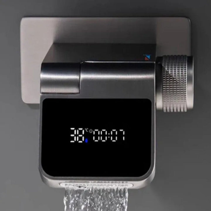 Karnz | Moderner verstellbarer Flow berührungsloser LED-Temperaturwasserhahn