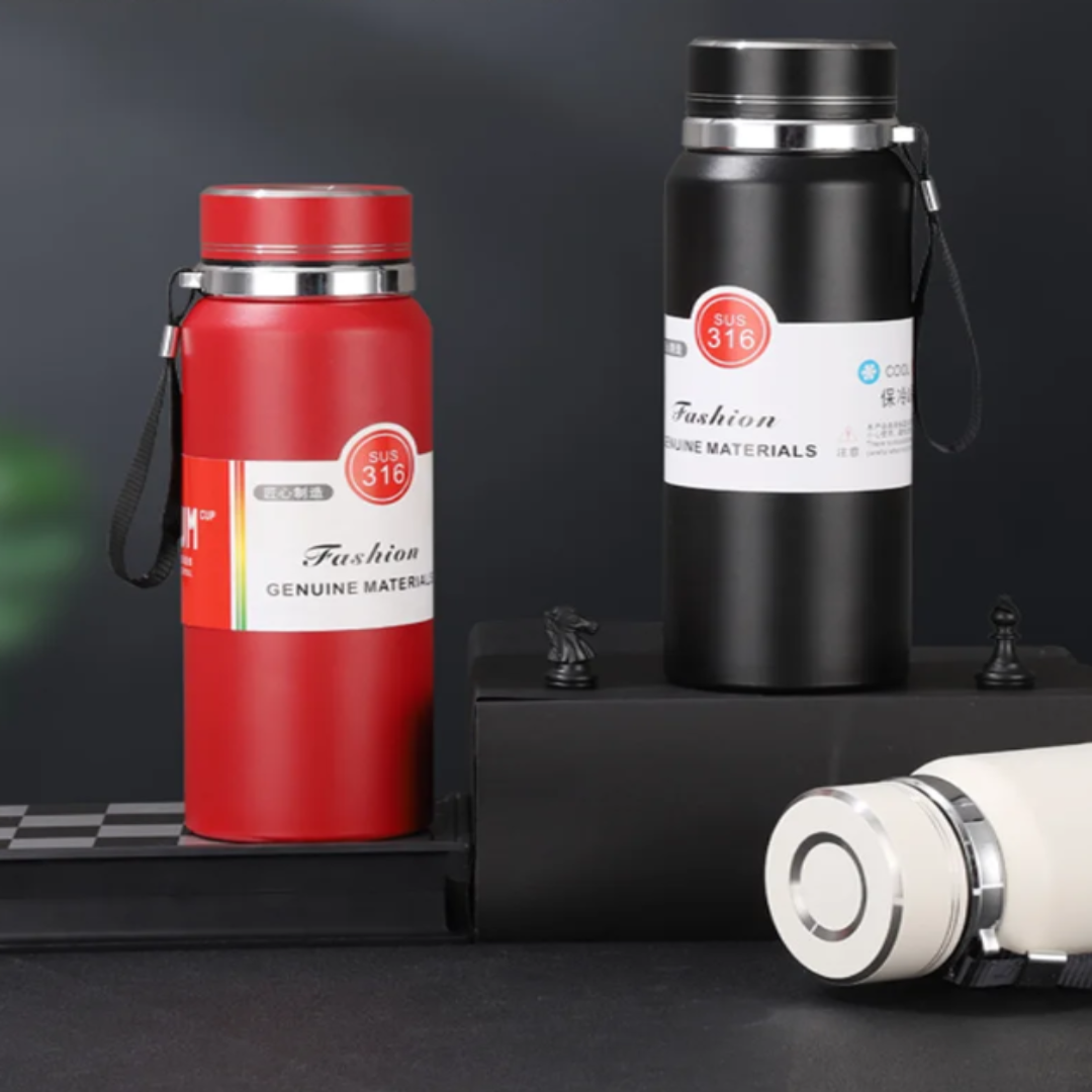 Edelstahl Teemacher Digital Temperatur Thermoskanne | Karnz