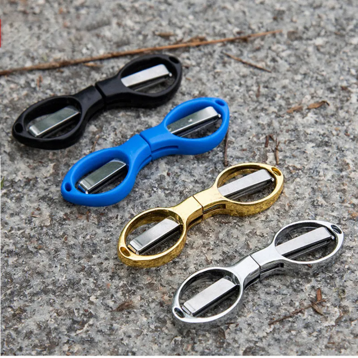 Mini Snip Edelstahl Scheren Schlüsselanhänger | Karnz