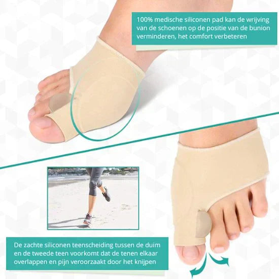 Karnz | CompressCare Zehenkorrektor für Hallux Valgus – Komfort für Ihre Füße
