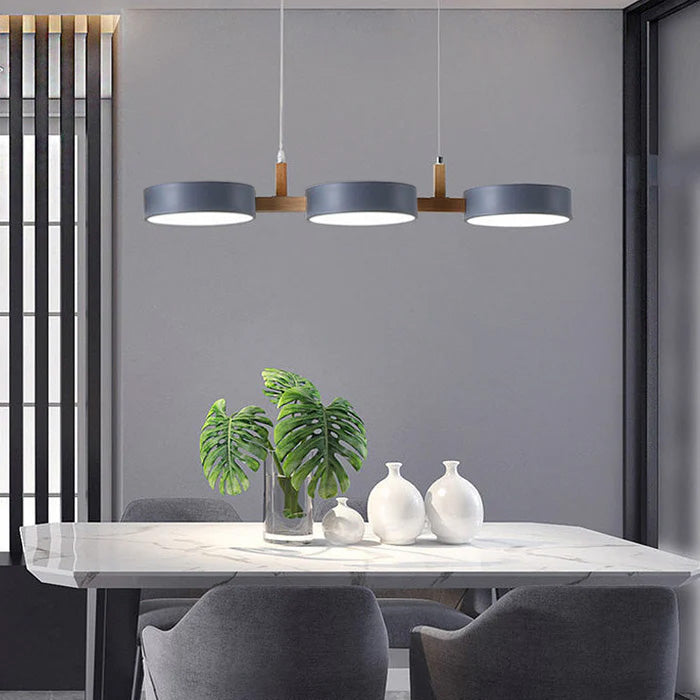 Nordic Multi-Light Cylinder Pendelleuchte für das Esszimmer | Karnz