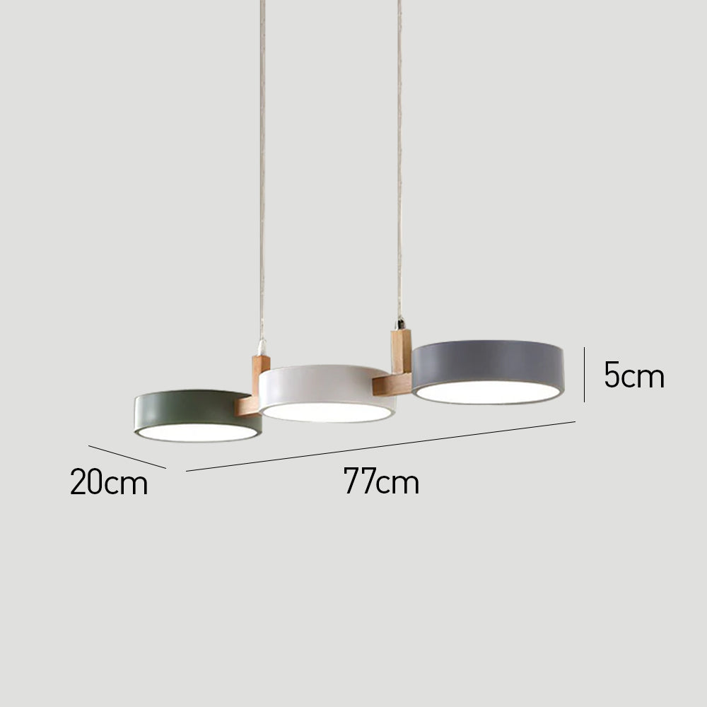 Nordic Multi-Light Cylinder Pendelleuchte für das Esszimmer | Karnz