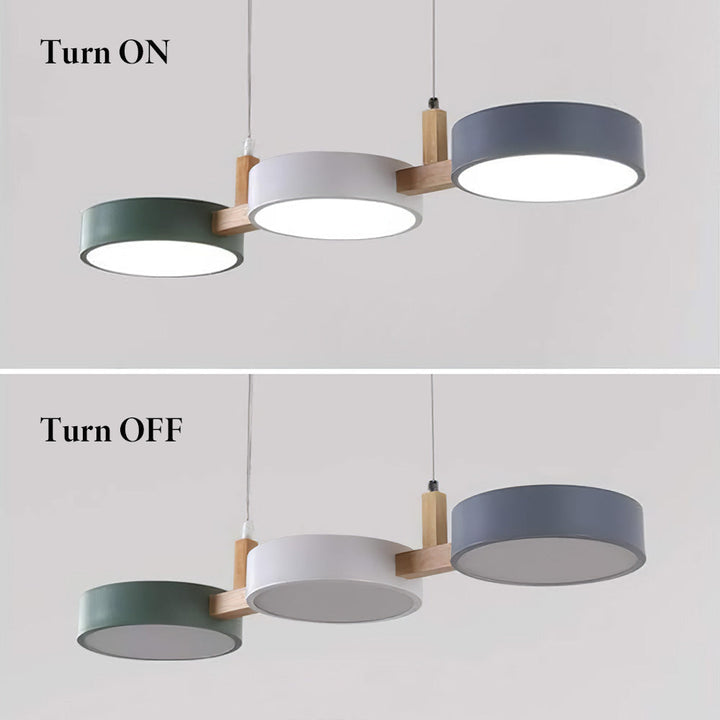 Nordic Multi-Light Cylinder Pendelleuchte für das Esszimmer | Karnz