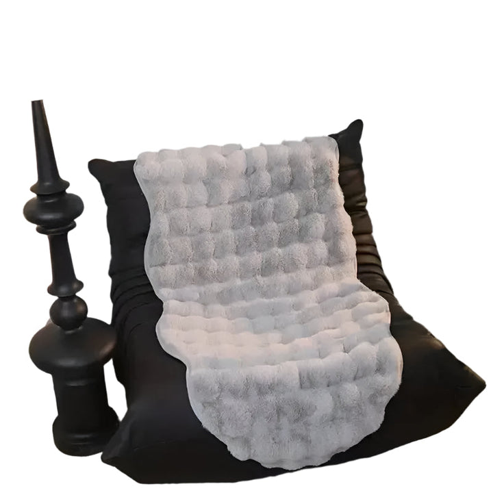 Ultra-weiche Plüschdecke mit rutschfester Rückseite Karnz