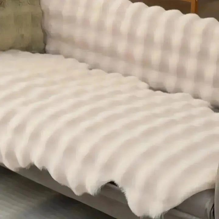 Ultra-weiche Plüschdecke mit rutschfester Rückseite Karnz