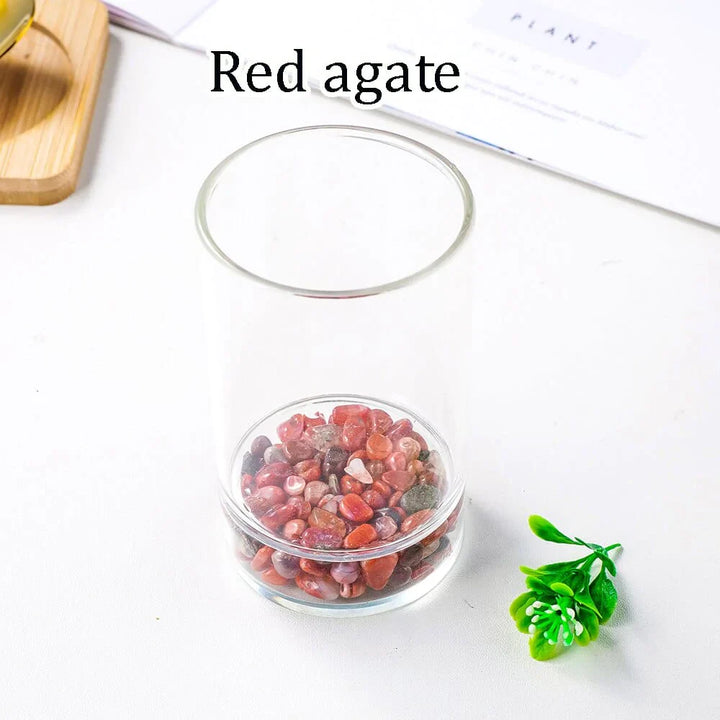 Kristall- kiesel Glas Krug Karnz