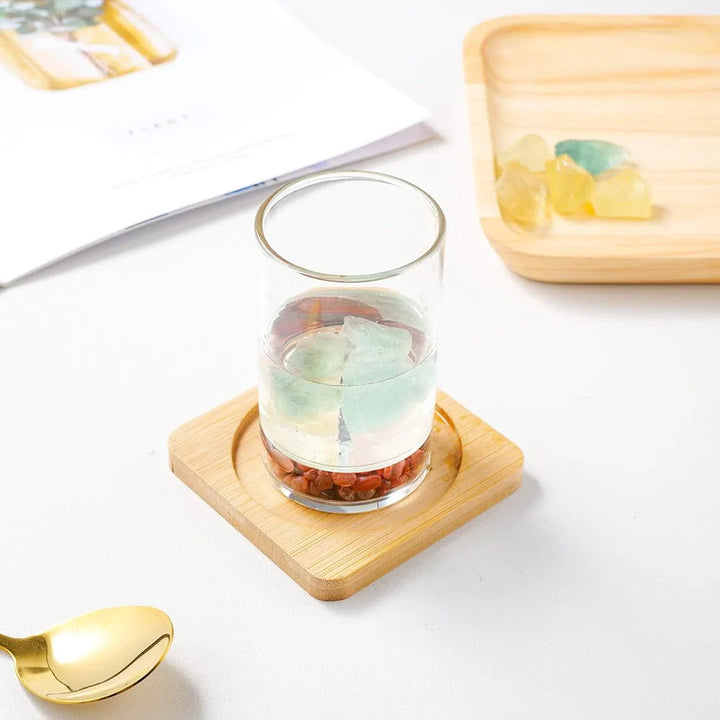 Kristall- kiesel Glas Krug Karnz