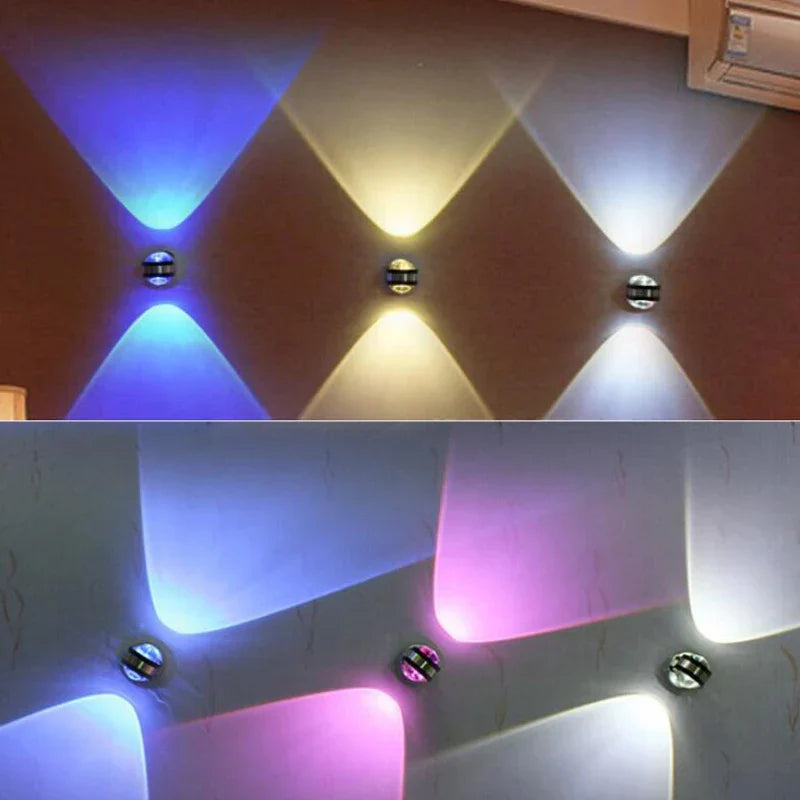 Moderne LED Wandleuchte aus Kristall – Dekorative Kristall Wandlampe | Karnz