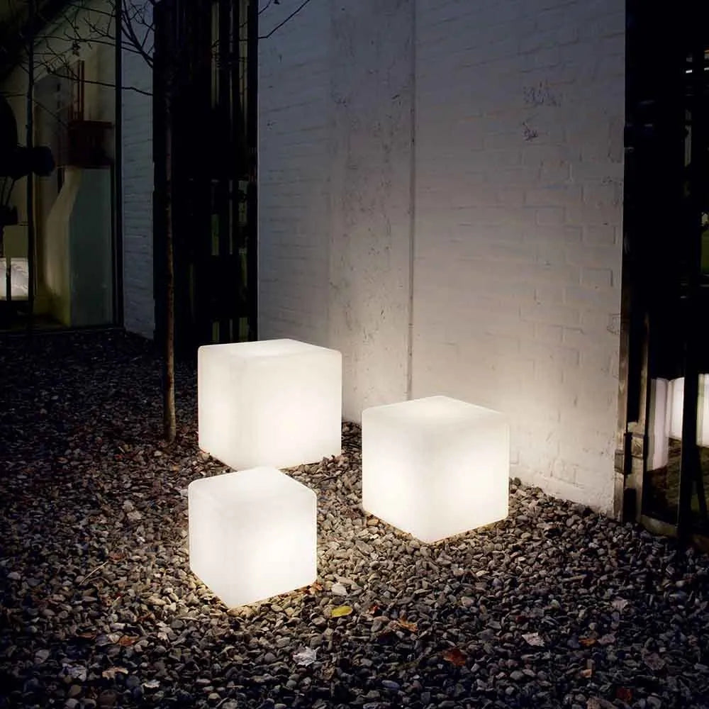 Moderner Cube Gartenlicht – Beleuchtung für Außen- und Innenräume