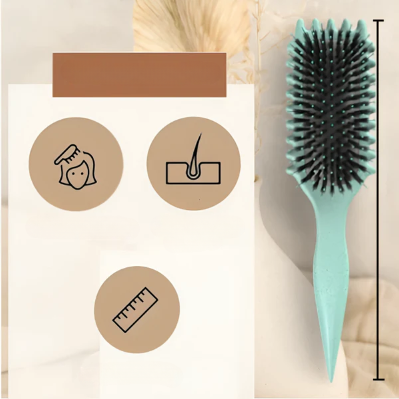 Karnz | CurlCraft™ - 2-in-1 Lockenbürste für perfekte Locken