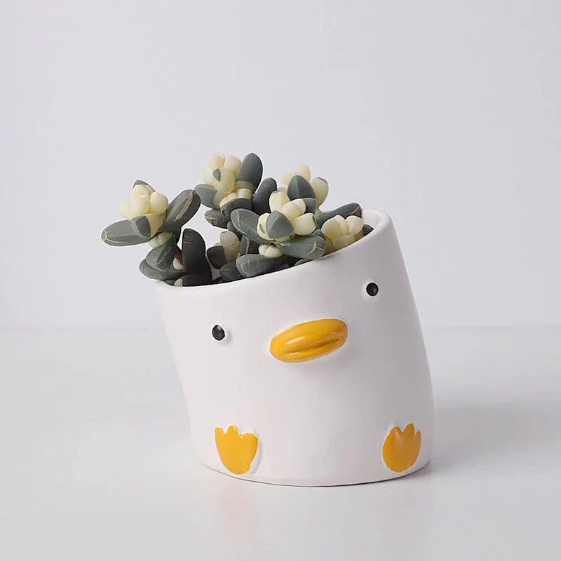 Niedlicher Cartoon Tier Blumenpot Schüssel