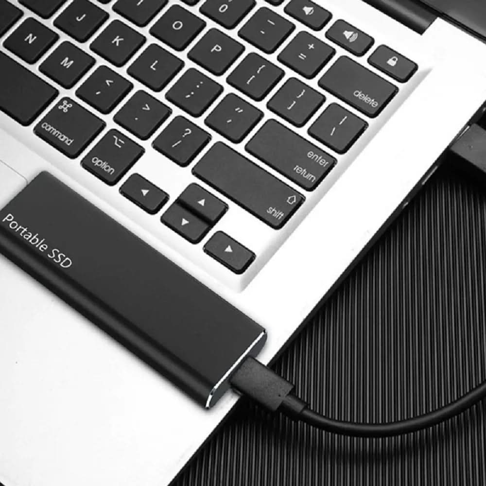 Ultradünne externe 4-TB-Festplatte für sichere Datenspeicherung