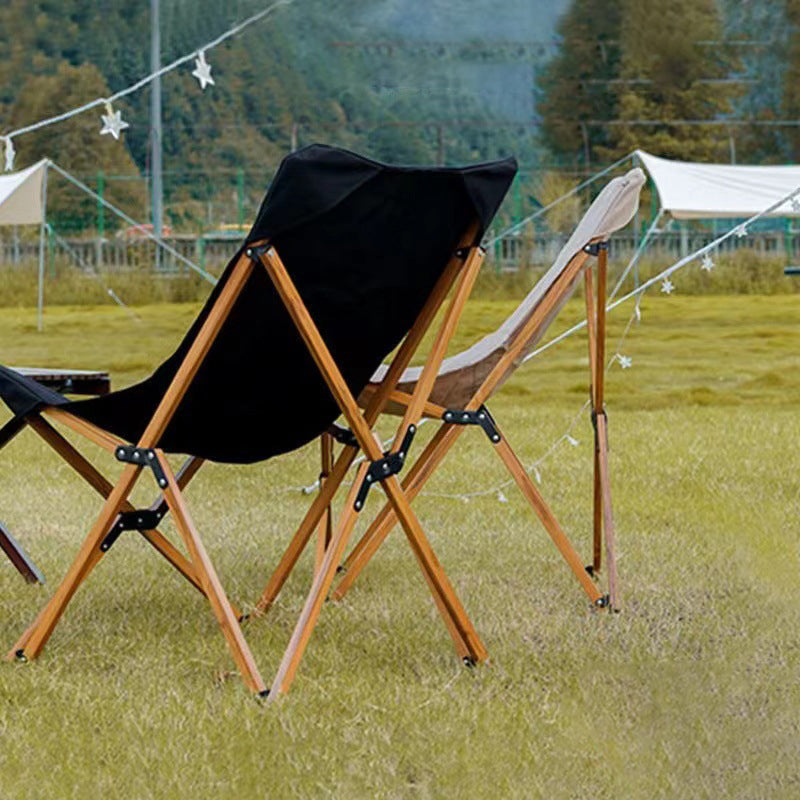 Klappbare Rückenlehne aus Oxford-Gewebe mit Beschlägen für Campingstühle im Freien