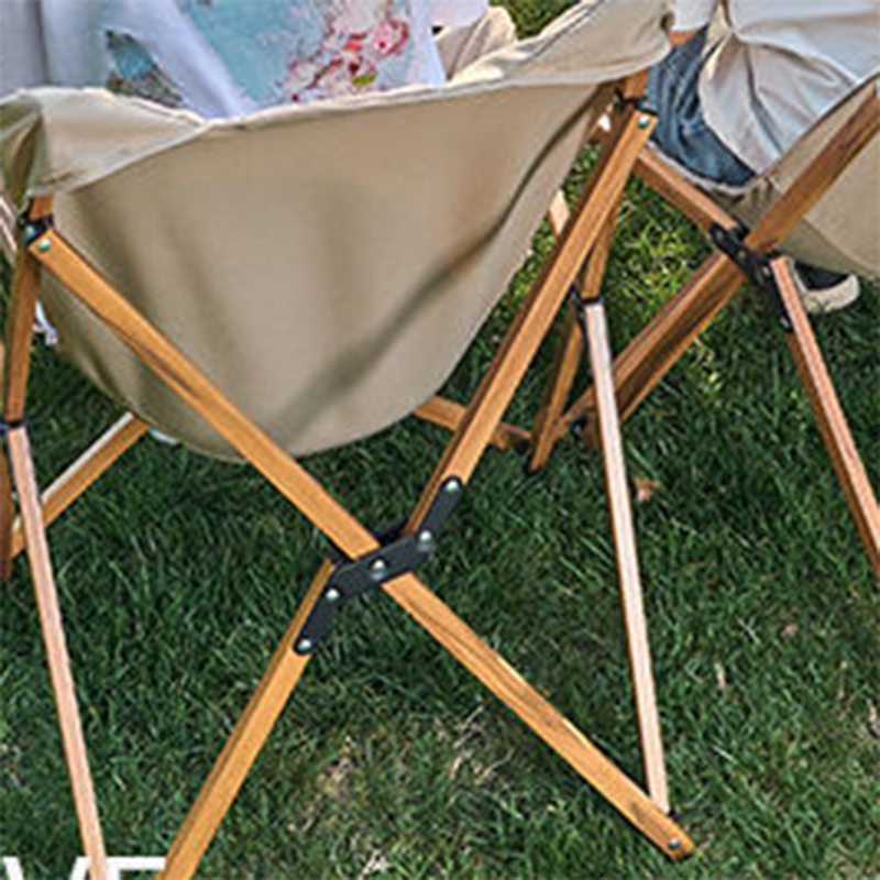Klappbare Rückenlehne aus Oxford-Gewebe mit Beschlägen für Campingstühle im Freien