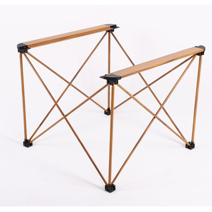 Moderne Einfachheit Quadrat Rechteck Aluminium Eisen Outdoor Faltbarer Camping Kaffeetisch 1-Stufig Für Garten | Karnz