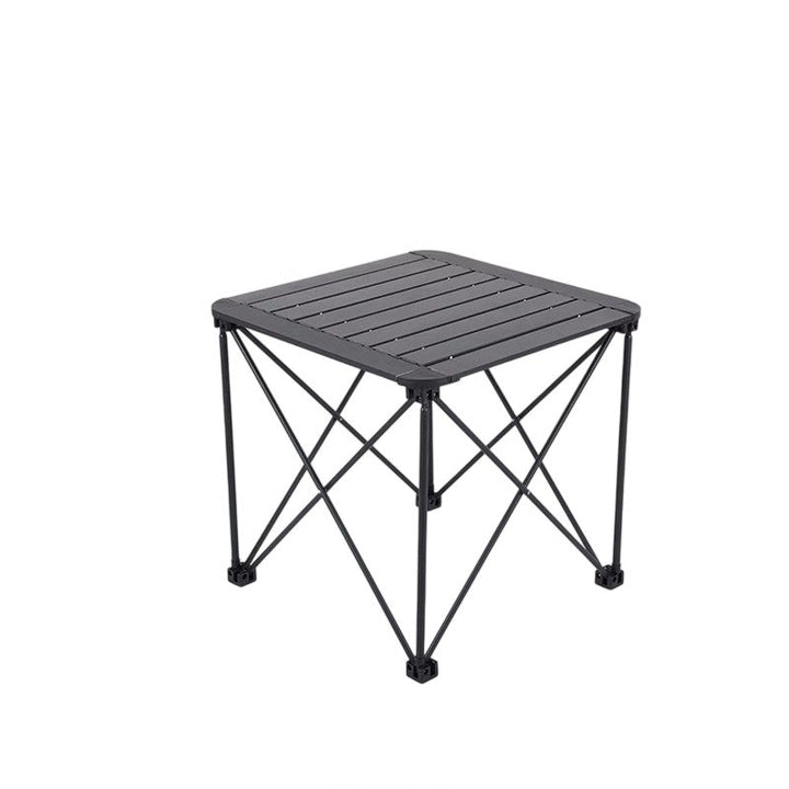 Moderne Einfachheit Quadrat Rechteck Aluminium Eisen Outdoor Faltbarer Camping Kaffeetisch 1-Stufig Für Garten | Karnz