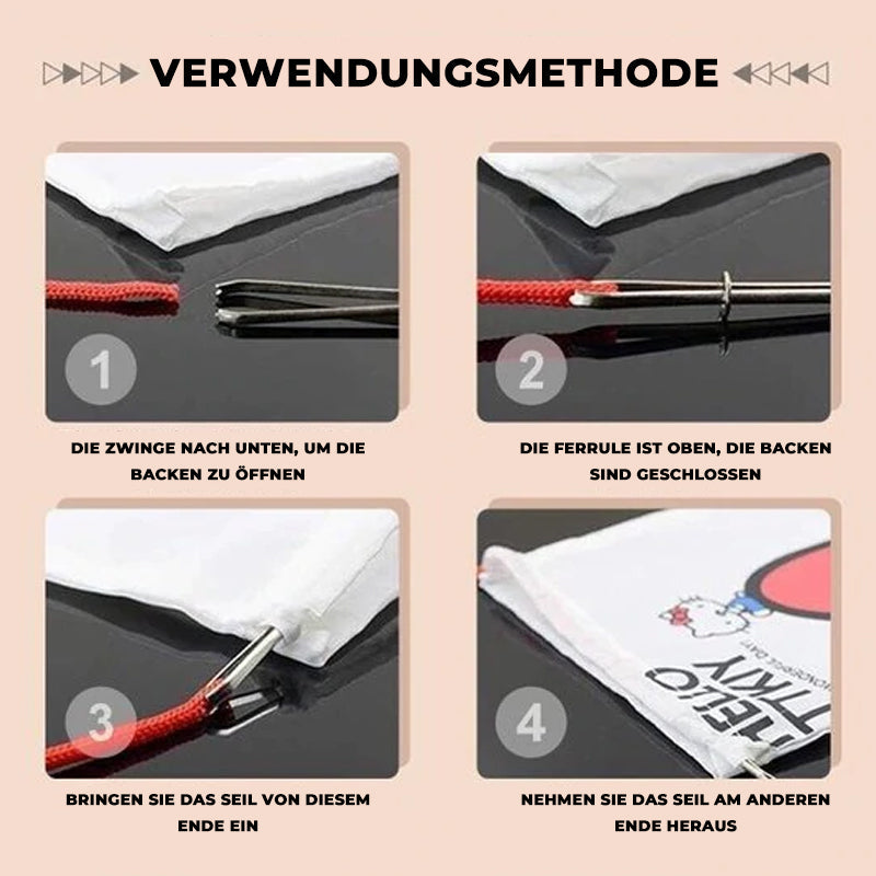 DIY Seilführung Elastische Nadel Nähdienstprogramm | Karnz