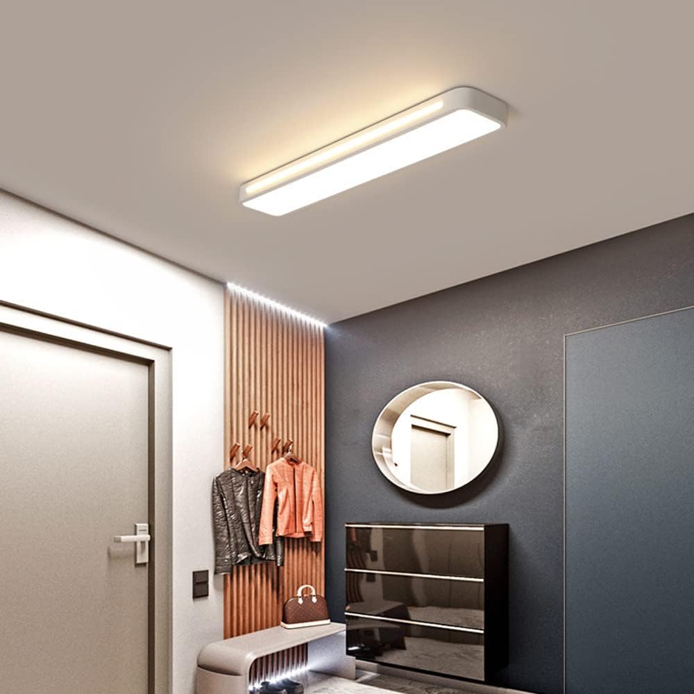 Nordische minimalistische lange LED-Deckenleuchte