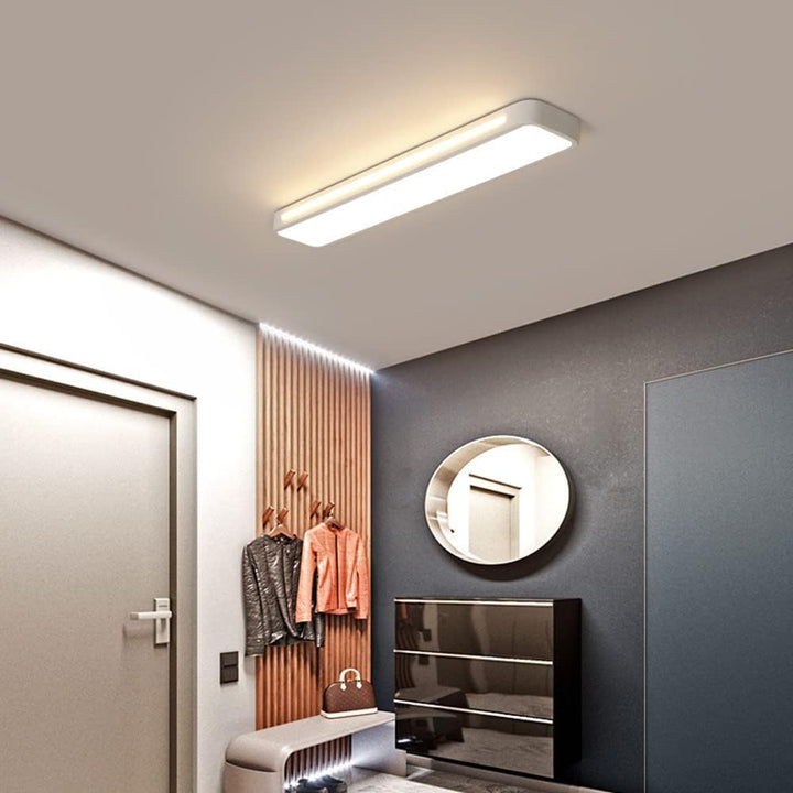 Nordische minimalistische lange LED-Deckenleuchte