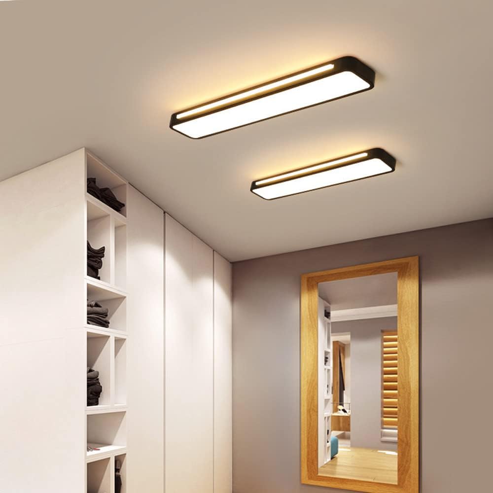 Nordische minimalistische lange LED-Deckenleuchte
