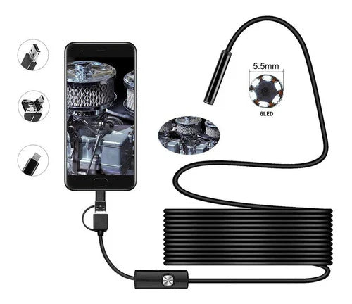 Woyuosn HD Endoskopkamera 5 Meter | Karnz