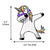 Dabbing Unicorn Vinyl Aufkleber | Karnz