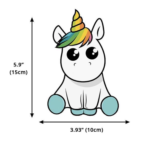 Dabbing Unicorn Vinyl Aufkleber | Karnz