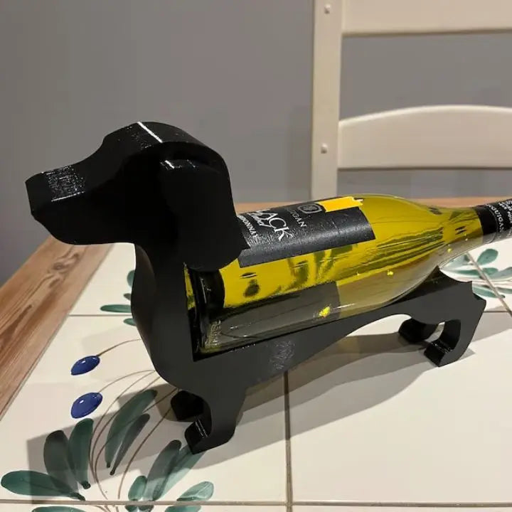 Dachshund Weinflaschenhalter – Einzigartiger, Dekorativer Weinhalter