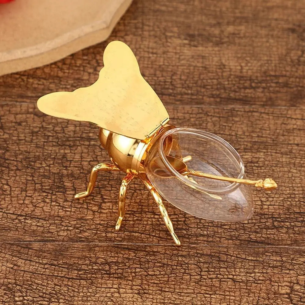 Dekoratives Bienenhonigglas – Süße Eleganz für Ihr Zuhause