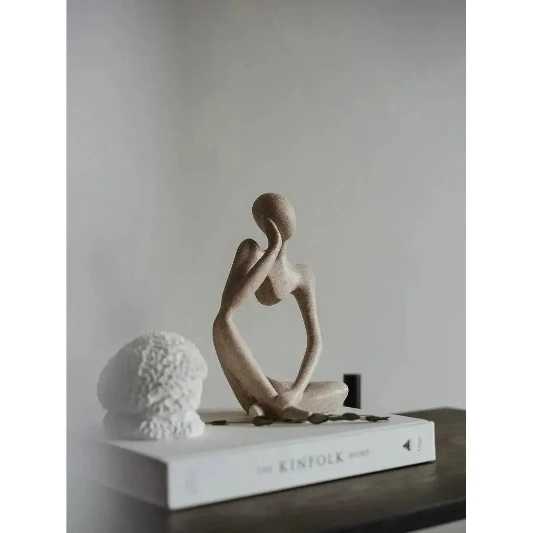 Der Denker | Abstrakte Skulptur | Karnz