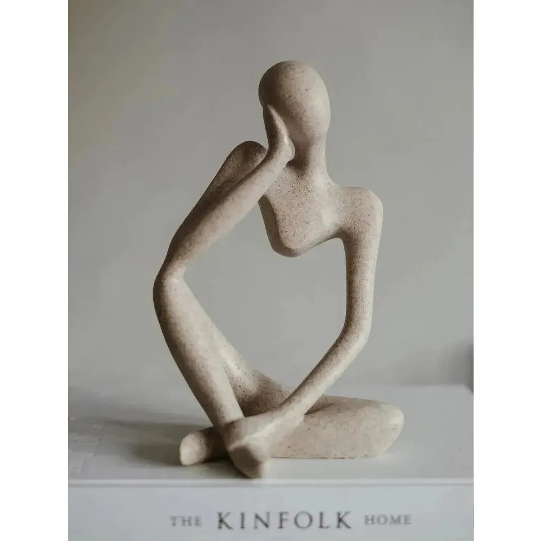 Der Denker | Abstrakte Skulptur | Karnz