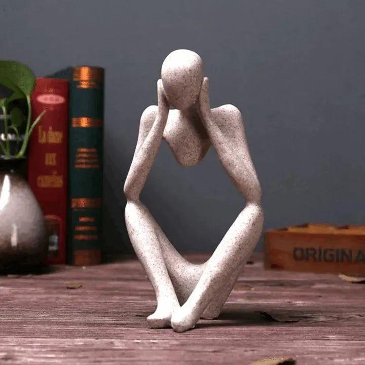 Der Denker | Abstrakte Skulptur | Karnz