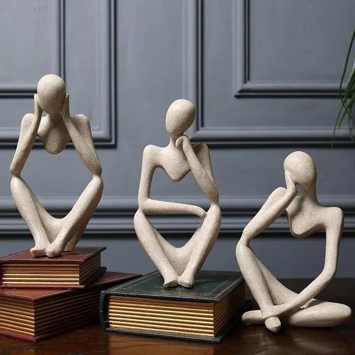 Der Denker | Abstrakte Skulptur | Karnz