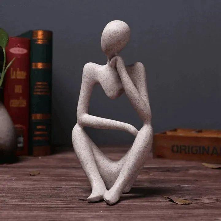 Der Denker | Abstrakte Skulptur | Karnz
