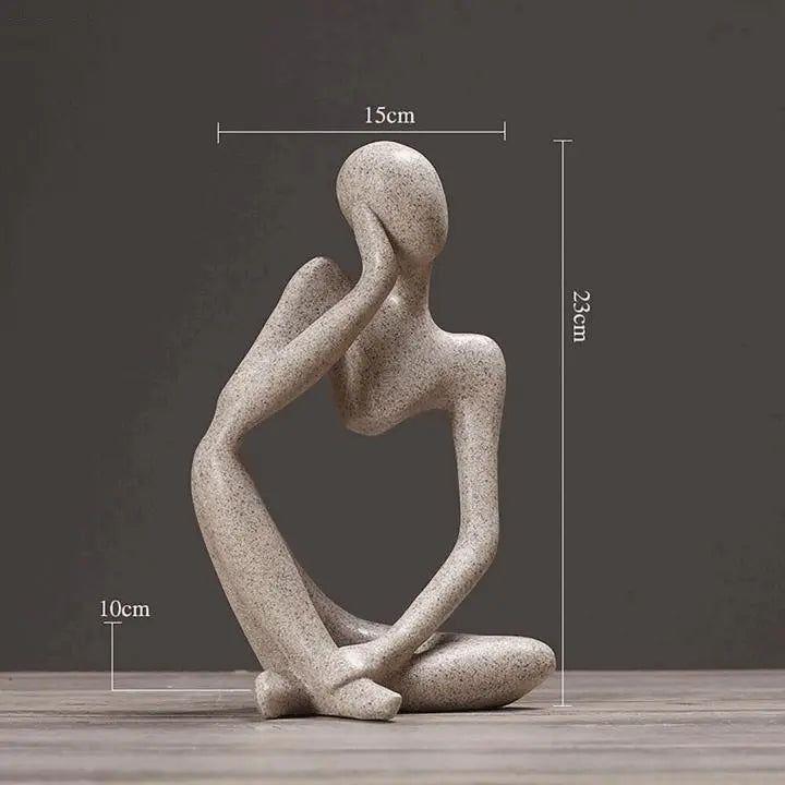 Der Denker | Abstrakte Skulptur | Karnz