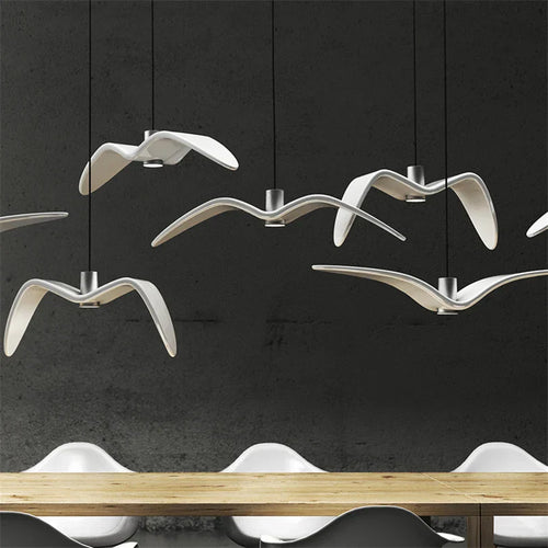 Moderne Designer-Vogelleuchte – Kreative Pendelleuchte für Wohnzimmer oder Esszimmer | Karnz