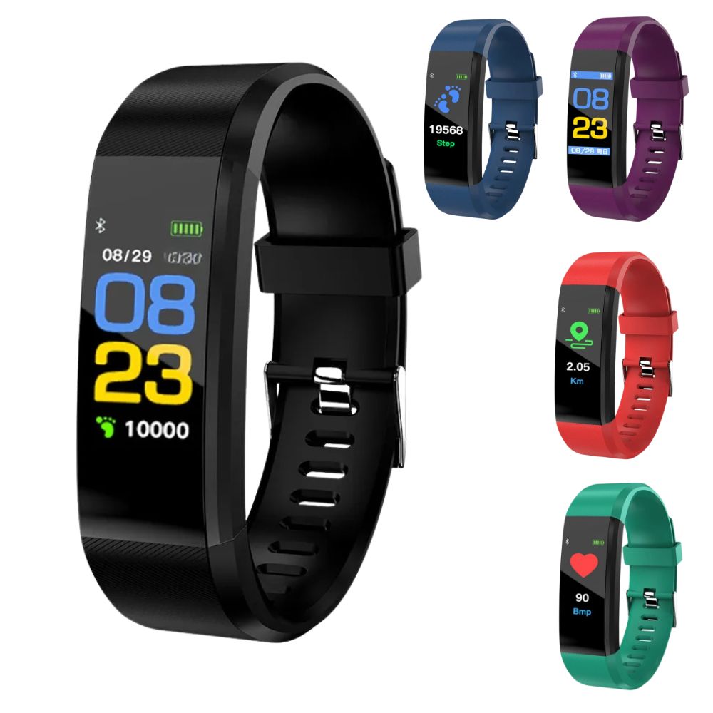 Sandsberg | Senior Smartwatch – Basis-Fitness-Tracker mit Schrittzähler, Herzfrequenzmesser & benutzerfreundlichem Design