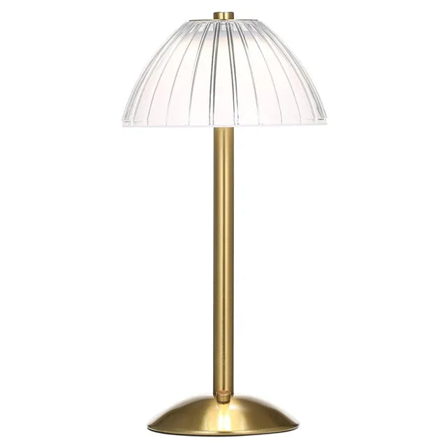 Drahtlose LED-Tischlampe mit Dimmfunktion – Augenfreundliche Nachttischlampe für Wohnzimmer und Schlafzimmer | Karnz