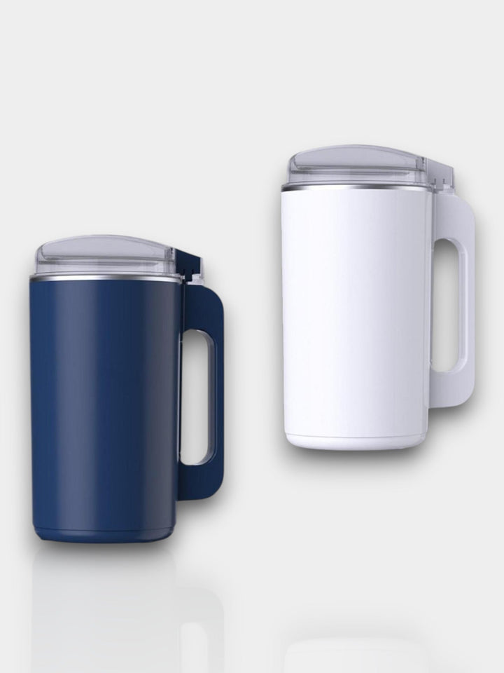 Tragbarer Elektrischer Kaffeemühle 600 ml – Kaffeemühlen mit Sicherheitsmechanismus und Edelstahlmessern | Karnz